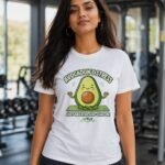 Avocadon’t Stress Wellness Graphic T-Shirt - White