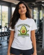 Avocadon’t Stress Wellness Graphic T-Shirt - White