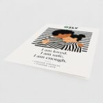 I Am Loved Affirmation Greeting Card - Image 3