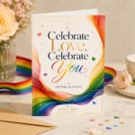 LGBTQ+ Pride Greeting Card – Celebrate Love, Celebrate You