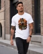 OTLY 869 Reclaimed Stride Unisex Organic Cotton T-Shirt - Image 5