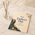South Asian Inspired Father’s Day Card for Dad