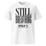 OTLY 869 Still Breathing Unisex Organic Cotton T-Shirt - Image 3