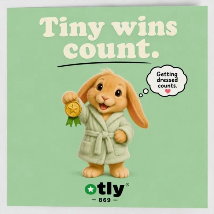 Tiny Wins Greeting Card