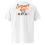 OTLY 869 Summer Sun in Crete Unisex T-Shirt - White - Image 7