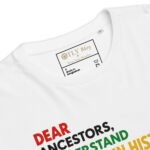 OTLY 869 My Place in History Organic Cotton Unisex T-Shirt - Image 9