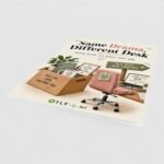 Same Drama, Different Desk – New Job Greeting Card - Image 3