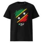 St Kitts & Nevis Heritage Organic Unisex T-Shirt | OTLY 869 - Image 2