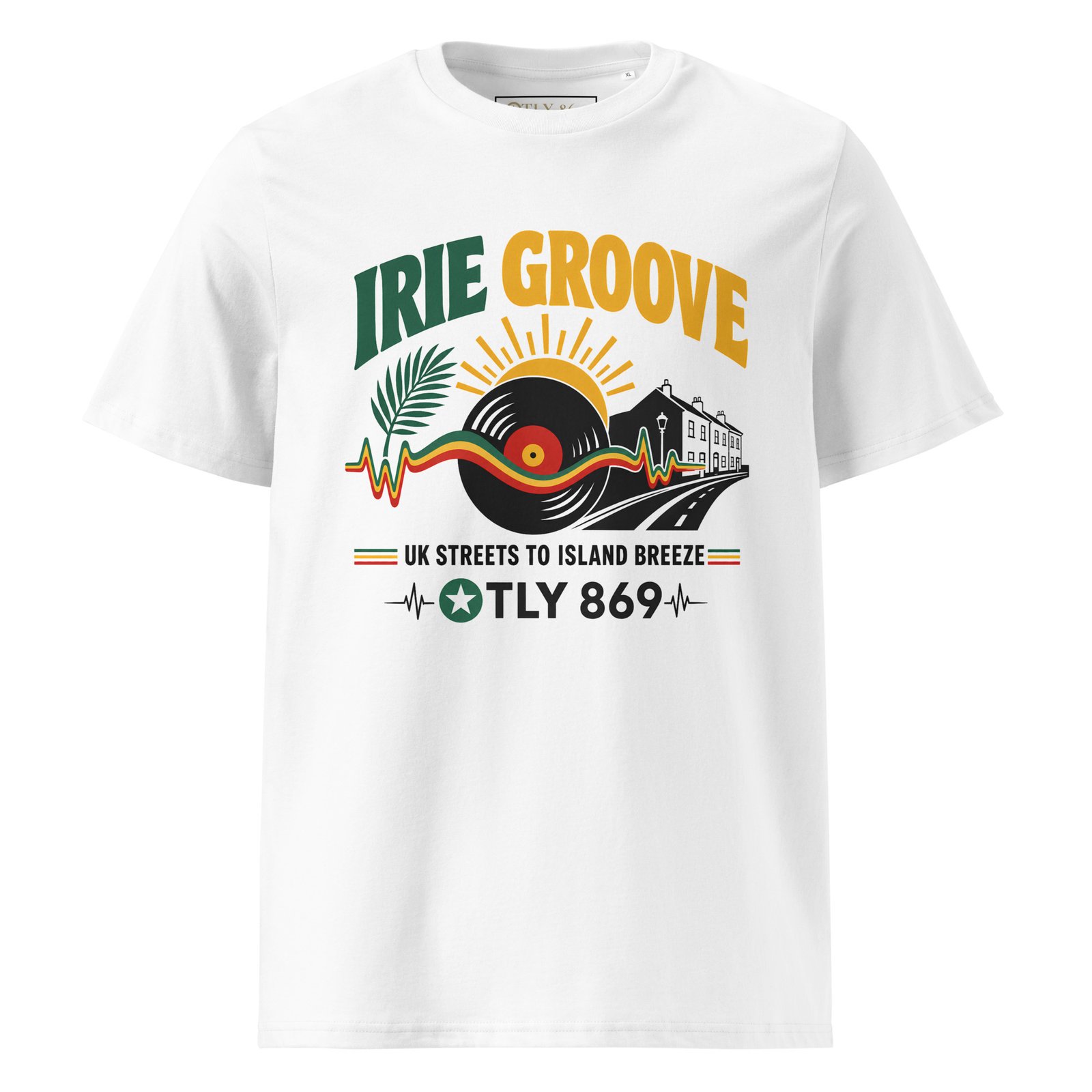 unisex-organic-cotton-creator-2.0-t-shirt-white-front-6a2b3d452c6de.jpg Irie Groove Organic Cotton T-Shirt – OTLY 869 - Image 1