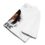 Hear, Speak, See No Evil Organic Unisex T-shirt (White) - Image 5