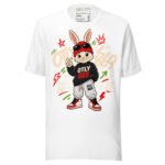 OTLY 869 Zia Rabbit Street Mascot Series Unisex T-Shirt - Image 3