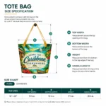 Carry the Caribbean Everywhere – Large Tote Bag - Image 7