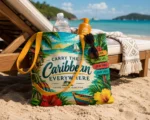 Carry the Caribbean Everywhere – Large Tote Bag - Image 4