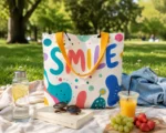 Smile (Abstract) Tote Bag - Image 6