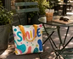 Smile (Abstract) Tote Bag - Image 7