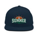 Summer Reigns Embroidered Snapback - Image 2