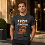Tune Out the Noise, Protect Your Peace — Unisex T-Shirt - Image 7