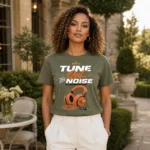 Tune Out the Noise, Protect Your Peace — Unisex T-Shirt - Image 9