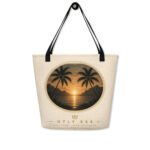 Own Your View — Large All-Over Print Tote Bag with Pocket - Image 7