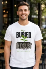 Buried in Doubt – Unisex T-Shirt - Image 2