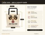 Own Your View — Large All-Over Print Tote Bag with Pocket - Image 8