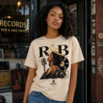R&B Rhythm, Soul & Vibes – Unisex T-Shirt - Image 4
