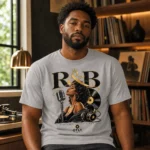 R&B Rhythm, Soul & Vibes – Unisex T-Shirt - Image 2