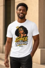 Smile With Purpose – Unisex T-Shirt - Image 3