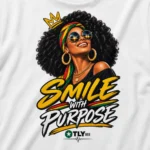 Smile With Purpose – Unisex T-Shirt - Image 4