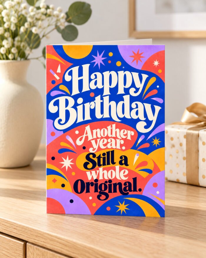 Still a Whole Original – Birthday Greeting Card