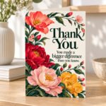 You Made a Bigger Difference – Thank You Greeting Card