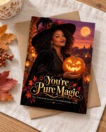You’re Pure Magic – Halloween Greeting Card - Image 3