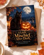 A Little Mischief After Dark – Halloween Greeting Card - Image 3
