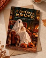 Too Cosy to Be Creepy – Halloween Greeting Card - Image 3