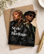 Style Is Heritage – Greeting Card - Image 3