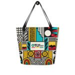 Own Today – Large All-Over Print Tote Bag with Pocket - Image 3