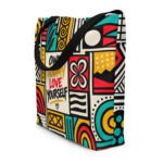 Own Today – Large All-Over Print Tote Bag with Pocket - Image 4