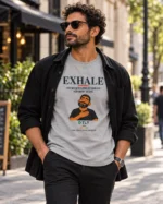 Exhale – Unisex T-Shirt - Image 2